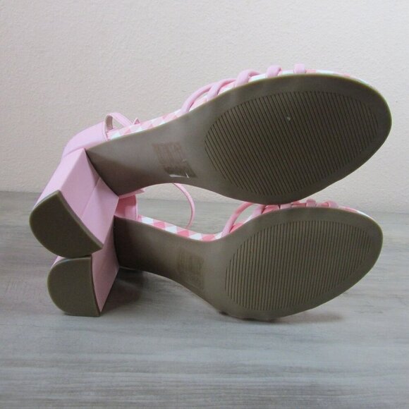 Draper James RSVP Women's 10 Elisa Chunky Heel Sandals - Geranium Pink - Picture 3 of 4